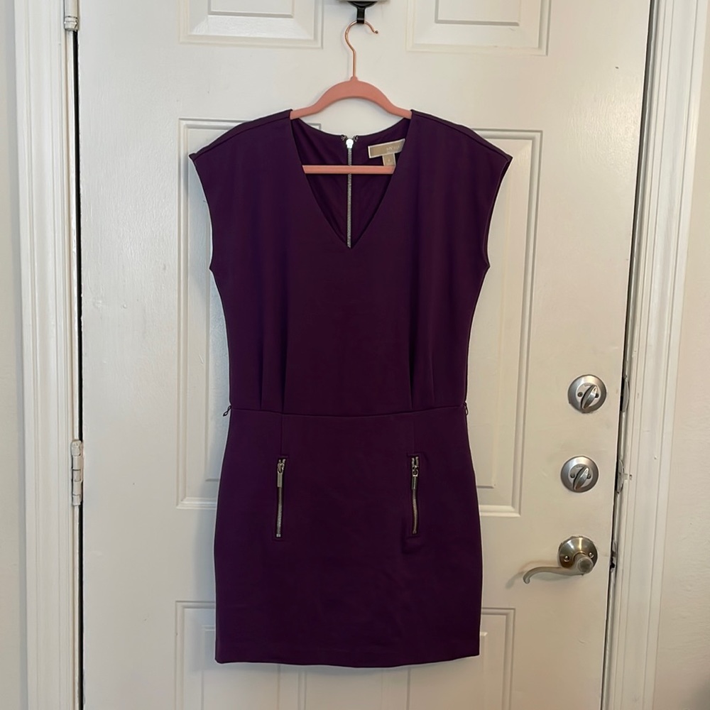 Michael by Michael Kors Purple Dress